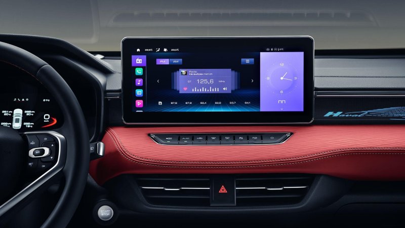 12.3" сенсорлық экраны бар мультимедиялық жүйе