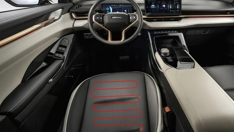 Алдыңғы орындықтарды жылыту және желдету жүйесі